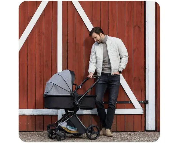 Carucior transformabil 2 in 1 Skiddou Nasjo Normandic Dream, Diverse culori