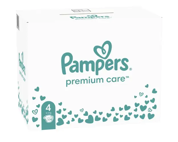 Scutece Pampers Premium Care XXL marime 4, 9-14kg, 174 buc
